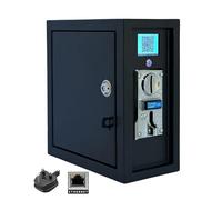 Sintron ST-004 Ethernet Type 220~240V 16A Smart Timer Control Power Box - LCD Coin & Mobile Payment (Apple Pay, Google Pay, PayPal, Venmo, Cash App) for Vending Machine, Massage Chairs, Washer, Dryers