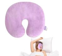 Sinus Relief Eye Mask - Face Heating Mask for Sinus Migraine Relief, Warm Cold Compress Sinus Pillow, Natural Reusable Relief for Dry Eyes, Migraines, Headache, Sinus Pressure and Relaxation (Purple)