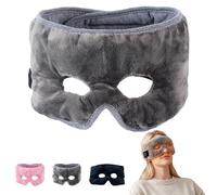 Sinus Relief mask, Electric Thermorelief Heated Sinus Mask with Adjustable Temperature, Warm Compress Mask for Sinus Pressure Relief, Sleep & Relaxation, Reusable Heated Face Mask (Grey)