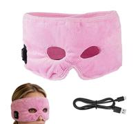 Sinus Relief Maskss, Thermo Relief Heated Sinus Maskss, Adjustable Temperature Ergonomic Heating Face Pad, Electric USB Powered Heating Pad Sinuses EyeMasks, for Dry Eyes M-igraine Headache Reliefs