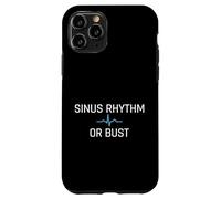 Sinus Rhythm Or Bust Medical Cardiology Cardiologist Case for iPhone 11 Pro