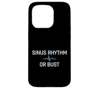 Sinus Rhythm Or Bust Medical Cardiology Cardiologist Case for iPhone 15 Pro