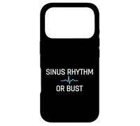 Sinus Rhythm Or Bust Medical Cardiology Cardiologist Case for iPhone 17 Pro