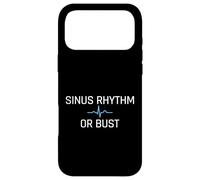 Sinus Rhythm Or Bust Medical Cardiology Cardiologist Case for iPhone 17 Pro Max