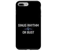 Sinus Rhythm Or Bust Medical Cardiology Cardiologist Case for iPhone 7 Plus/8 Plus