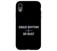 Sinus Rhythm Or Bust Medical Cardiology Cardiologist Case for iPhone XR