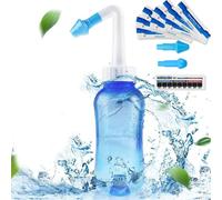 Sinus Rinse,300ml Neti Pot Sinus Rinse Kit With 30 Packets