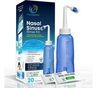 Sinus Rinse Kit,Neti Pot Kit + 20 Sachets Original med kit 300 ml