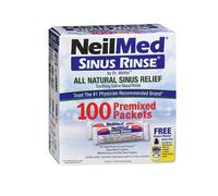 NeilMed Sinus Rinse Premixed Refill Packets 100 Each