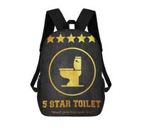 sinyumoney 032 Quotes 32 Children's Backpacks School Backpack 3D Printed Backpack for Kids Travel Rucksacks Book Bags Kids School Bag 17inch