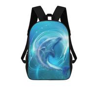 sinyumoney 17 Inch Backpacks Free Your Mind Kids 3D Printed School Bag for Boys Elementary And Middle School Students