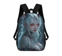 sinyumoney 17 Inch Cute Anime Girl Backpack Kids School Backpack 3D Printed Fashion School Bag for Boys Elementary And Middle School Student