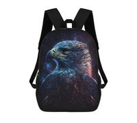 sinyumoney 17 Inch Eagle Fantasy Art Print-6 Backpack 3D Printed Children's School Backpack for Kids High Capacity Travel Rucksacks Book Bags Kids School Bag Back Pack