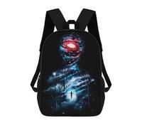 sinyumoney 17 Inch Galactic Journey Cosmic Art Print Backpack 3D Printed Children's School Backpack for Kids High Capacity Travel Rucksacks Book Bags Kids School Bag Back Pack