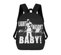 sinyumoney 17 Inch Light Weight Baby Backpacks Kids School Backpack School Bag 3D Printed for Boys Elementary And Middle School Students
