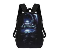 sinyumoney 17 Inch School Backpack,3D Printed The Keeper Children Backpacks,Kids Kindergarten Cute Travel Bags Casual Daypack for Boys School Students