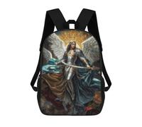 sinyumoney 17inch School Student Backpack Light of The Heavens Children's Backpacks Children's School Backpack 3D Printed Travel Rucksacks Boy School Bag