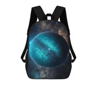 sinyumoney 17inch School Student Backpack The Birth of A World Children's Backpacks Children's School Backpack 3D Printed Travel Rucksacks Boy School Bag