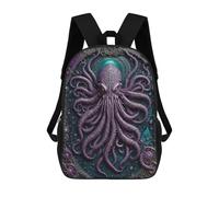 sinyumoney 17inchBackpack Ancient Cthulhu School Backpack 3D Printed School Bags Boys Girls Laptop Backpack for Kids/Students/Adults