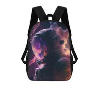sinyumoney 17inchBackpack Astronaut in Space School Backpack 3D Printed School Bags Boys Girls Laptop Backpack for Kids/Students/Adults