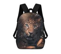 sinyumoney 17inchBackpack Beautiful Leopard School Backpack 3D Printed School Bags Boys Girls Laptop Backpack for Kids/Students/Adults