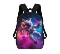 sinyumoney 17inchBackpack Cosmic Astronaut Spray Painting-1 School Backpack 3D Printed School Bags Boys Girls Laptop Backpack for Kids/Students/Adults
