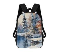 sinyumoney 17inchBackpack Crimson Twilight School Backpack 3D Printed School Bags Boys Girls Laptop Backpack for Kids/Students/Adults
