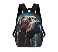 sinyumoney 17inchBackpack Dog Hunter School Backpack 3D Printed School Bags Boys Girls Laptop Backpack for Kids/Students/Adults