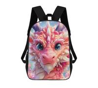 sinyumoney 17inchBackpack Fantasy Dragon Artwork -10 School Backpack 3D Printed School Bags Boys Girls Laptop Backpack for Kids/Students/Adults