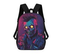 sinyumoney 17inchBackpack Zombie Art Print School Backpack 3D Printed School Bags Boys Girls Laptop Backpack for Kids/Students/Adults