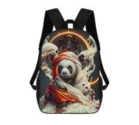 sinyumoney 1Kids Backpacks Divine Panda Mystic Artwork 3D Printed School Bag Fashion Bag Travel School Bags for in School Or Travel 17inch