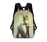 sinyumoney 1Kids Backpacks Praying Mantis Mythic 3D Printed School Bag Fashion Bag Travel School Bags for in School Or Travel 17inch