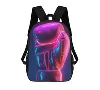 sinyumoney 2Backpack 3d Boxing Glove Aesthetic School Bag Boys Book Bag Cool Rucksack Fashion Laptop Knapsack Back Bag for Boys And Girls 17inch