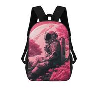 sinyumoney 2Backpack 3d Celestial Explorer School Bag Boys Book Bag Cool Rucksack Fashion Laptop Knapsack Back Bag for Boys And Girls 17inch