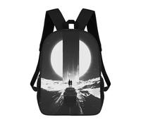 sinyumoney 2Backpack 3d Galactic Beacon School Bag Boys Book Bag Cool Rucksack Fashion Laptop Knapsack Back Bag for Boys And Girls 17inch