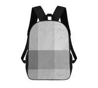 sinyumoney 2Backpack 3d Marble And Gold Art 9 School Bag Boys Book Bag Cool Rucksack Fashion Laptop Knapsack Back Bag for Boys And Girls 17inch