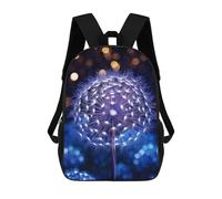 sinyumoney 2Backpacks Celestial Starlight Seeds Kids School Backpack School Bag 3D Printed School Bags for Boys Elementary And Middle School Students 17inch