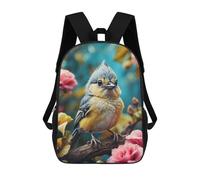 sinyumoney 2Backpacks Spectrum Symphony Kids School Backpack School Bag 3D Printed School Bags for Boys Elementary And Middle School Students 17inch