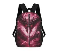 sinyumoney 3D Dragon Sword Fantasy Poster Kid's Backpack Waterproof 17inch School Bag Cute Rucksacks Fashion Casual Schoolbag for Kids for Girl Boy School