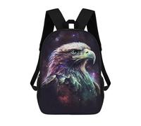 sinyumoney 3D Eagle Fantasy Art Print-9 17 Inch School Backpack Student Casual Backpack For Kid's Children's Daypack Bookbag Hiking Sports Outdoor Work Travel Laptop Bag