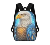 sinyumoney 3D Eagle Fantasy Artwork-2 Print Children Backpack for School Students Backpacks Schoolbag Shoulder Book Bags 17inch