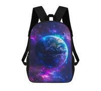 sinyumoney 3D Fun Cool Teenager Boys Girls Bag Galactic Ballet Backpack Printing 3D Kids Bagpack Primary Children School Bags 17inch