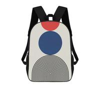 sinyumoney 3D Fun Cool Teenager Boys Girls Bag Simplicity A Backpack Printing 3D Kids Bagpack Primary Children School Bags 17inch
