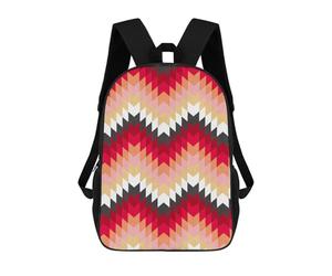 sinyumoney 3D Fun Cool Teenager Boys Girls Bag Tribal Pattern 1 Backpack Printing 3D Kids Bagpack Primary Children School Bags 17inch