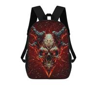 sinyumoney 3D Galactic Inferno Cosmic Artwork Print Children Backpack for School Students Backpacks Schoolbag Shoulder Book Bags 17inch