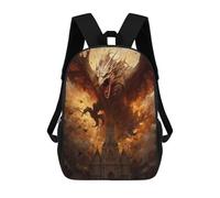 sinyumoney 3D Printed 17inch Backpacks Attack Of The Fire Dragon Children Backpacks Kids School Backpack Cute Travel Bags Outdoor Casual Daypack for Boys
