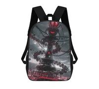 sinyumoney 3D Printed 17inch Backpacks King Chess Piece Artwork Children Backpacks Kids School Backpack Cute Travel Bags Outdoor Casual Daypack for Boys