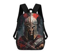sinyumoney 3D Printed 17inch Eternal Guardian Children's School Bags Rucksacks High Capacity Travel Kids School Bag Fashion Book Bags Boy Girl Back Pack