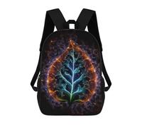 sinyumoney 3D Printed 17inch Kids Backpacks Cosmic Creations Children School Bag Travel Rucksacks Fashion Book Bags Large Capacity Backpack