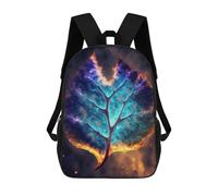 sinyumoney 3D Printed 17inch Outdoor Casual Daypack Cute Travel Kids School Backpack Beyond The Boundaries Fashion Casual Children Bags for Boys Elementary School